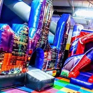 Dallas skyline inflatable