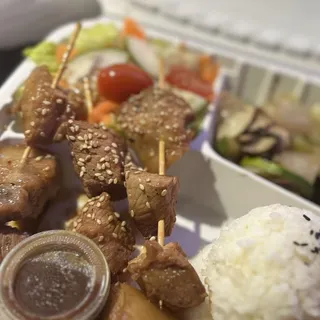 Mini BBQ Pork Sticks