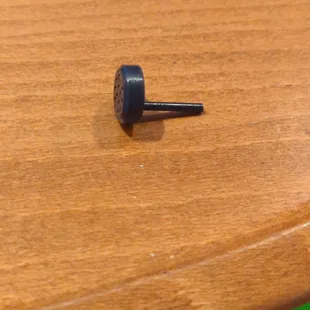 Chewed on this in my food.  Careful....