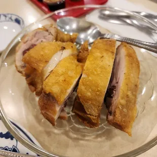 Our free holiday roast chicken (with purchase of 3 entree)