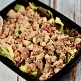 Chicken Salad available through our meal prep services