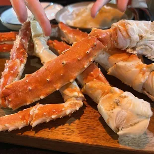 King crab legs