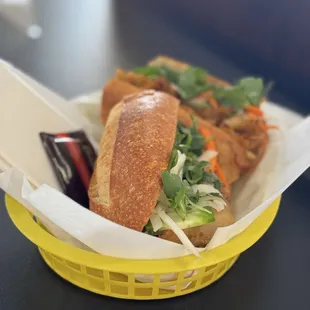 Spicy Lemongrass Banh Mi