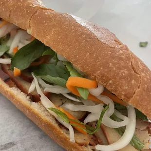 Cheerful BBQ banh mi