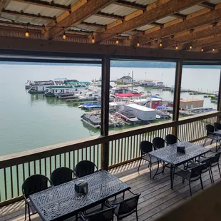 a view of the harbor