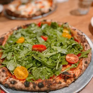 Rucola Pizza (vegan)