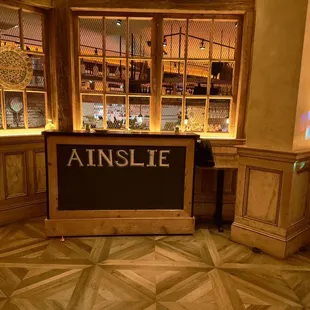 Back room vibes.  I tried the Arancini and Meatballs Pomodoro