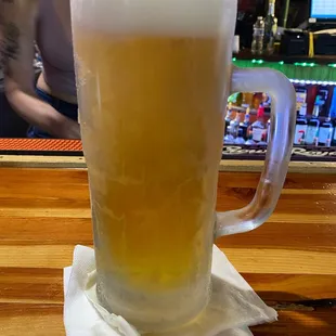 Frosty mug of beer!