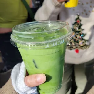 Iced Matcha Latte