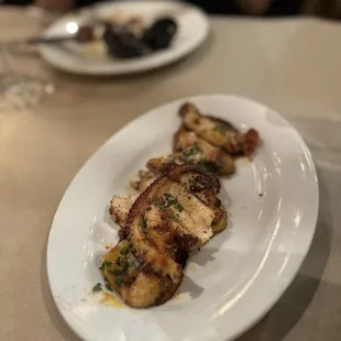 Pulpo a la Gallega $16.95 (octopus in adobo marinade)