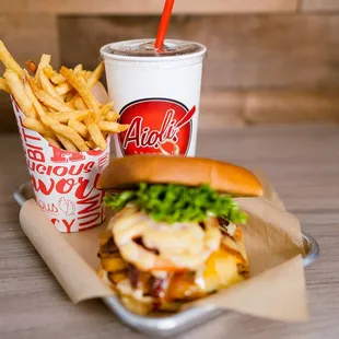 fries and a drink