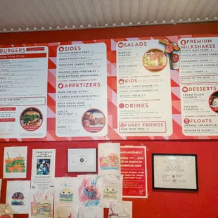 Menu board