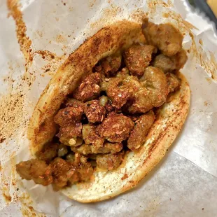 lamb flatbread