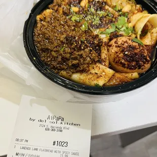 Potato noodle