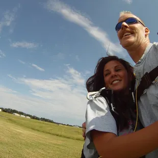 Good times!  Sweet skydives!