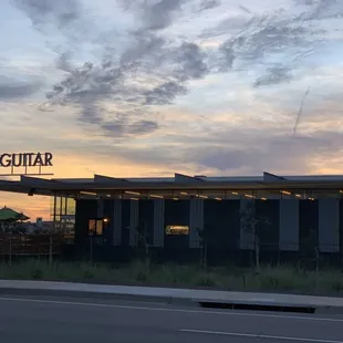 Sunset at Air Guitar 10/8/21