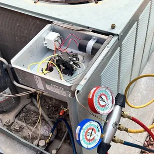 Gilbert showed us what was replaced.