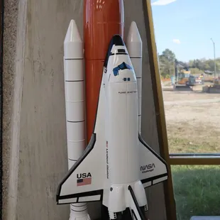 Space Shuttle Challenger model