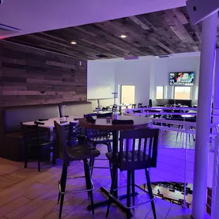 the interior of the restaurant