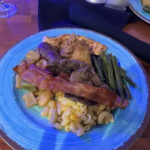 It's all you can eat. We got more chicken wings and home fries! They were extra good! I also liked the bacon.