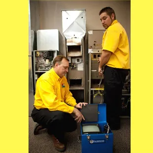 Technicians staying up to date with training