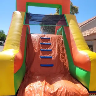 15ft amazing water slide with 8×8 pool attached..great for a family fill fun day..