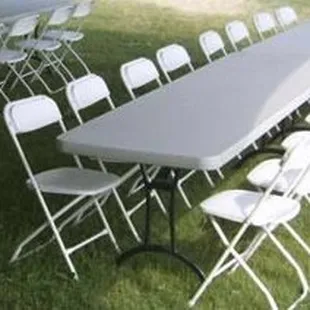 TABLE AND CHAIR RENTALS