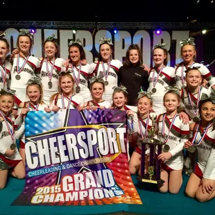 Grand Champions at Cheersport!