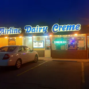 sushi and sashimi, outside