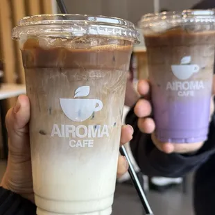 Banana Coffee, Ube Coffee