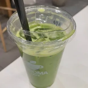 Matcha Oat Latte