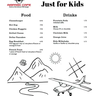 Kids Menu