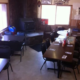 Not much space but plenty of entertainment