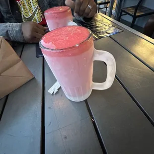 Virgin strawberry daiquiri