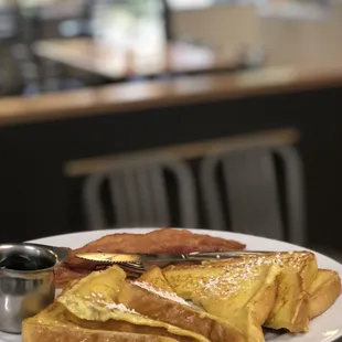 French Toast and bacon