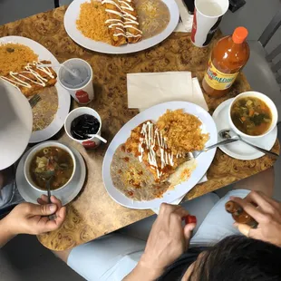 Enchiladas Special
