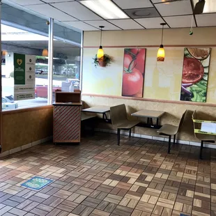 Subway interior  (December 2020)