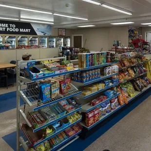 a man in a grocery store