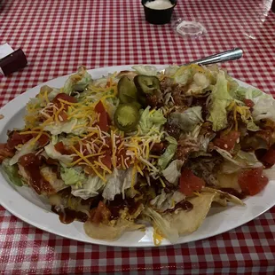 BBQ nachos
