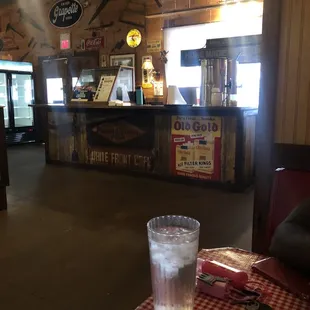 Inside