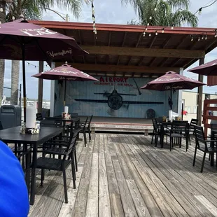 Outside patio