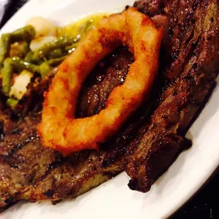 Steak w/ green bean and potato / Monday night special !!!