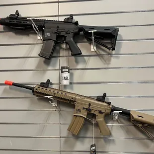 Airsoft rifles