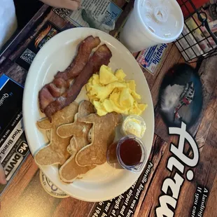 Child's pancake plate