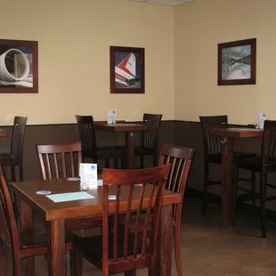 Back seating area of tap room