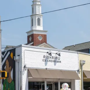 a church steeple