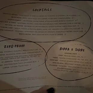 Menu 9/26/23