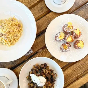 Brunch spread