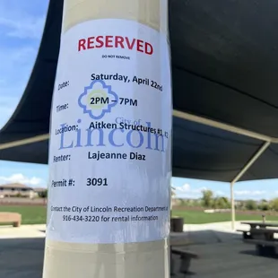 The number to call for rental information