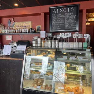 Coffee bar and bakery bar